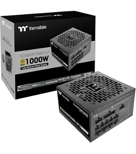 Thermaltake Toughpower GT 1200W; ATX 3.1; x2 Native PCIe 5.1 12V